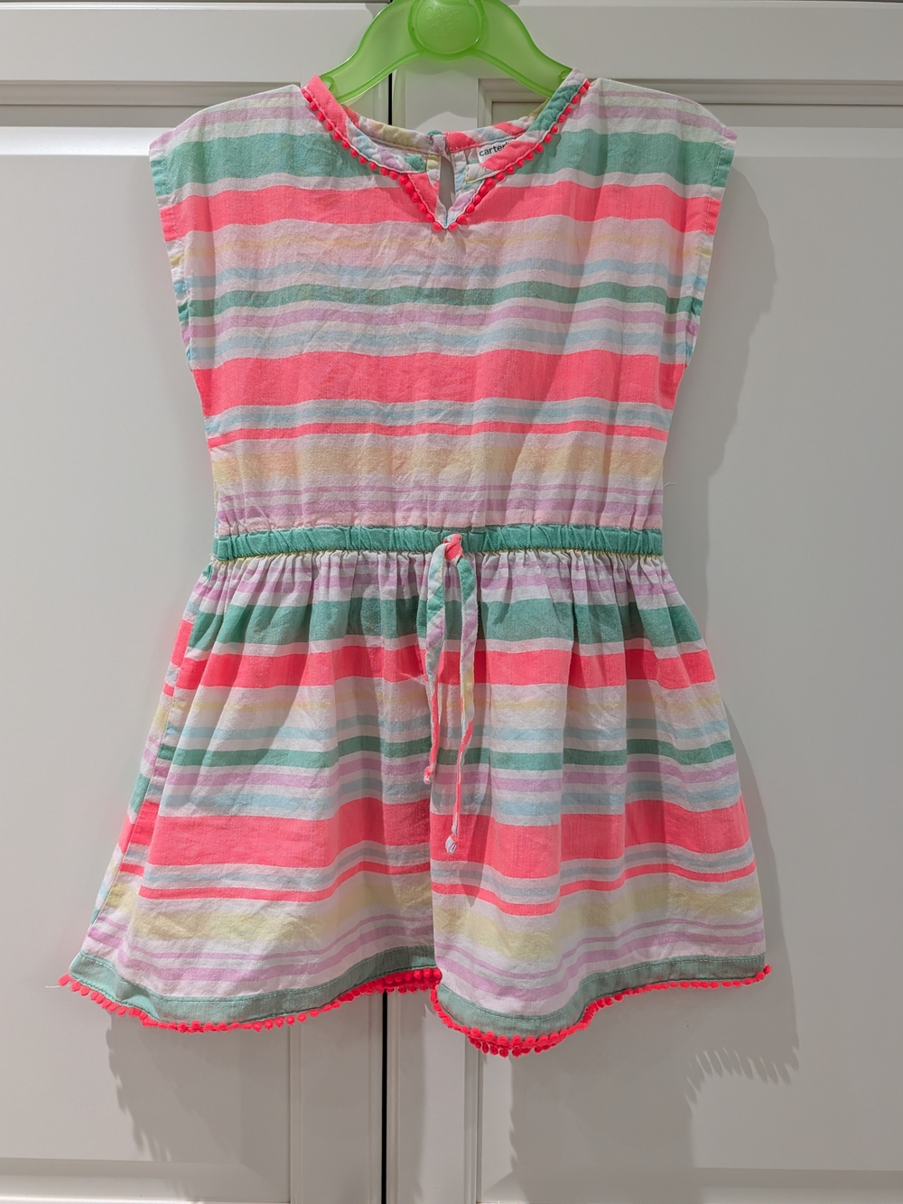 4/$20 Carter’s Colorful Striped Toddler Dress – 2T